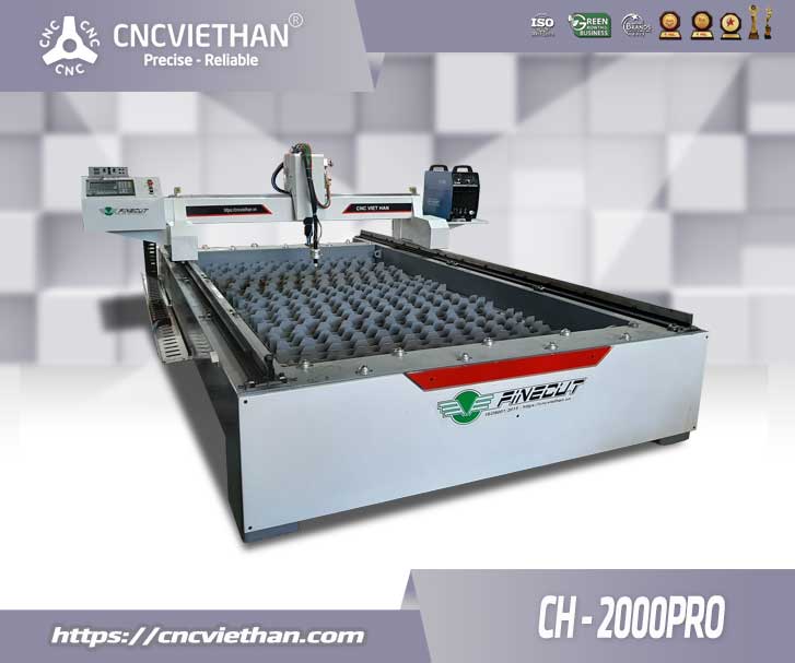 Máy cắt kim loại Plasma CNC CH-2000PRO