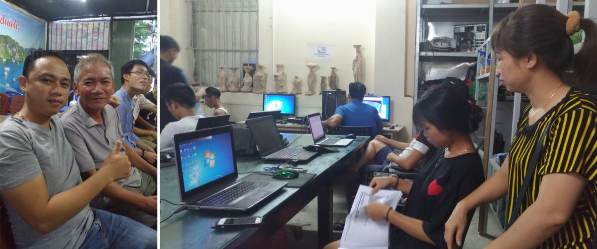 Có chỗ ăn nghỉ riêng cho học viên nữ và người lớn tuổi tại trụ sở và chi nhánh của công ty
