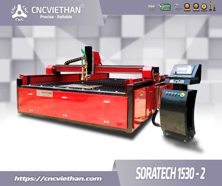  Máy cắt PLASMA CNC SORATECH 1530-2