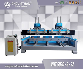 Máy CNC đục tượng chuyên dụng 2 trục Z VHT5020-6-2Z